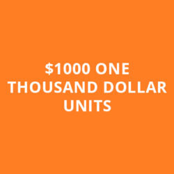 $1000 ONE THOUSAND DOLLAR UNIT