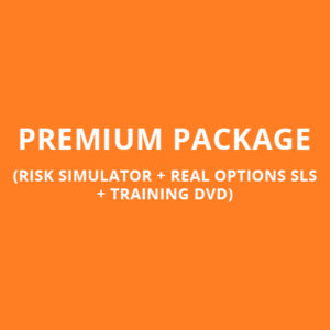 PREMIUM PACKAGE (RISK SIMULATOR + REAL OPTIONS SLS + TRAINING DVD)