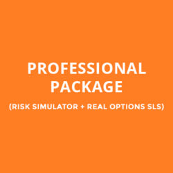 PROFESSIONAL PACKAGE (RISK SIMULATOR + REAL OPTIONS SLS)